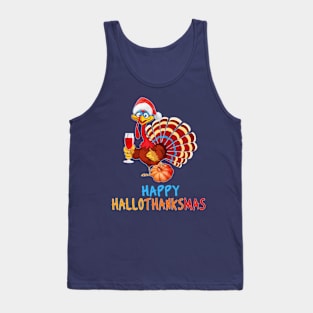 Happy Thanksgiving Turkey Tank Top